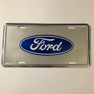 Ford license plate. Like new.